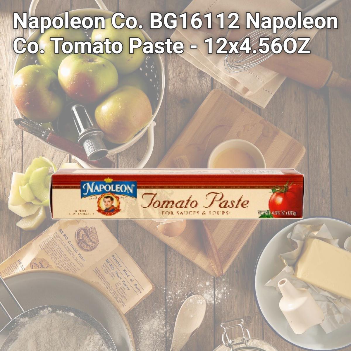 Picture of Napoleon Co. BG16112 Napoleon Co. Tomato Paste - 12x4.56OZ