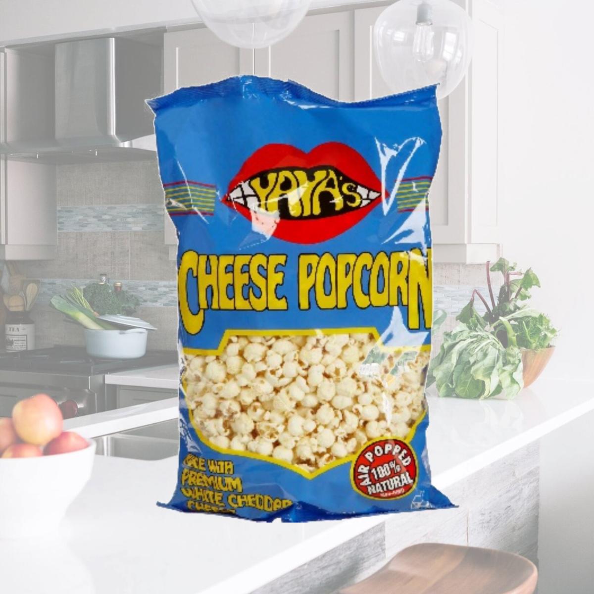 Picture of Yayas Outrageous Food BG19838 Yayas Outrageous Food Cheddar Cheese Air Pop - 12x6OZ