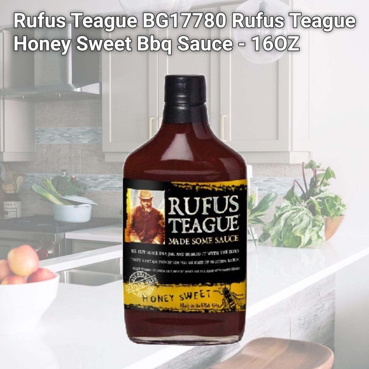 Picture of Rufus Teague BG17780 Rufus Teague Honey Sweet Bbq Sauce - 16OZ