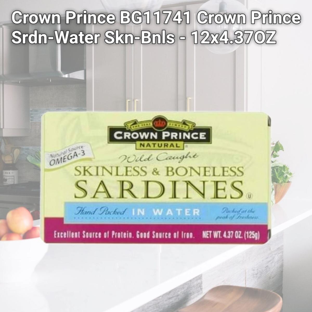 Picture of Crown Prince BG11741 Crown Prince Srdn-Water Skn-Bnls - 12x4.37OZ