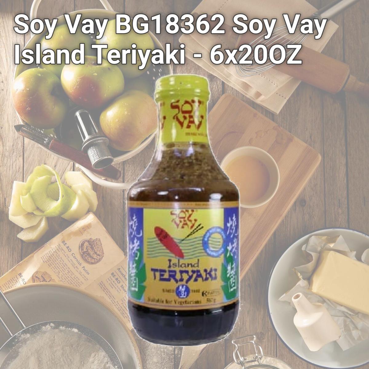 Picture of Soy Vay BG18362 Soy Vay Island Teriyaki - 6x20OZ