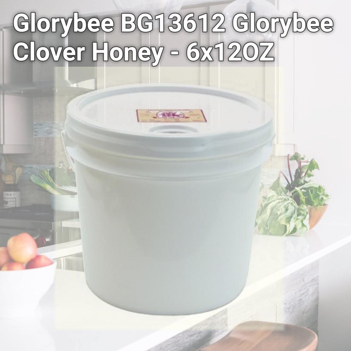 Picture of Glorybee BG13612 Glorybee Clover Honey - 6x12OZ