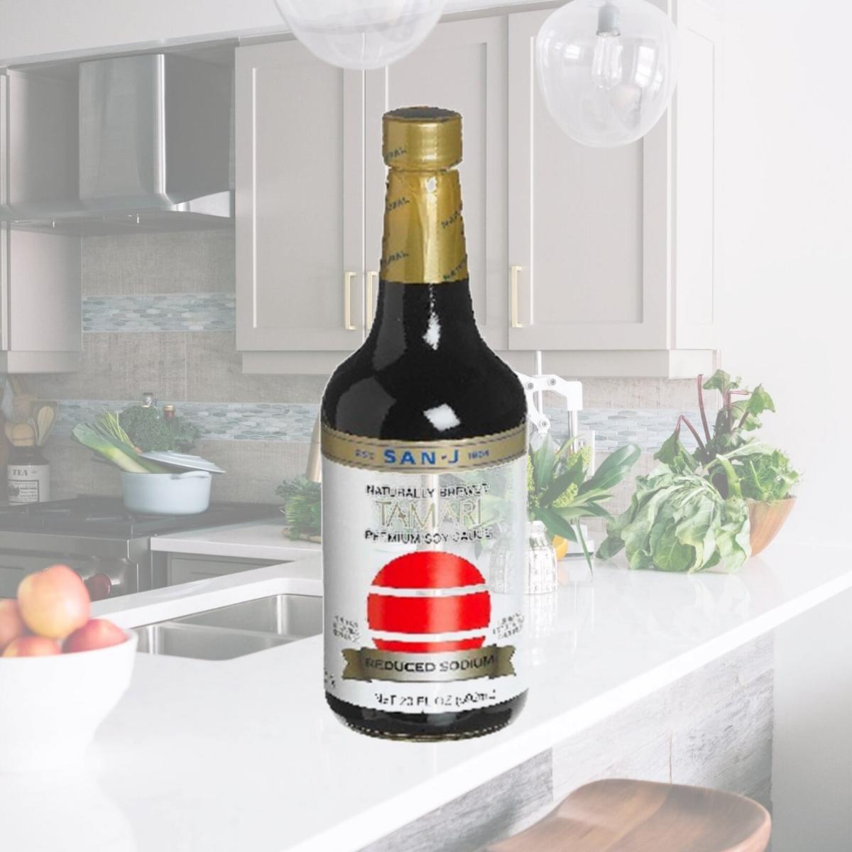 Picture of San-J BG17862 San-J Rs Tamari Soy Sauce - 6x20OZ