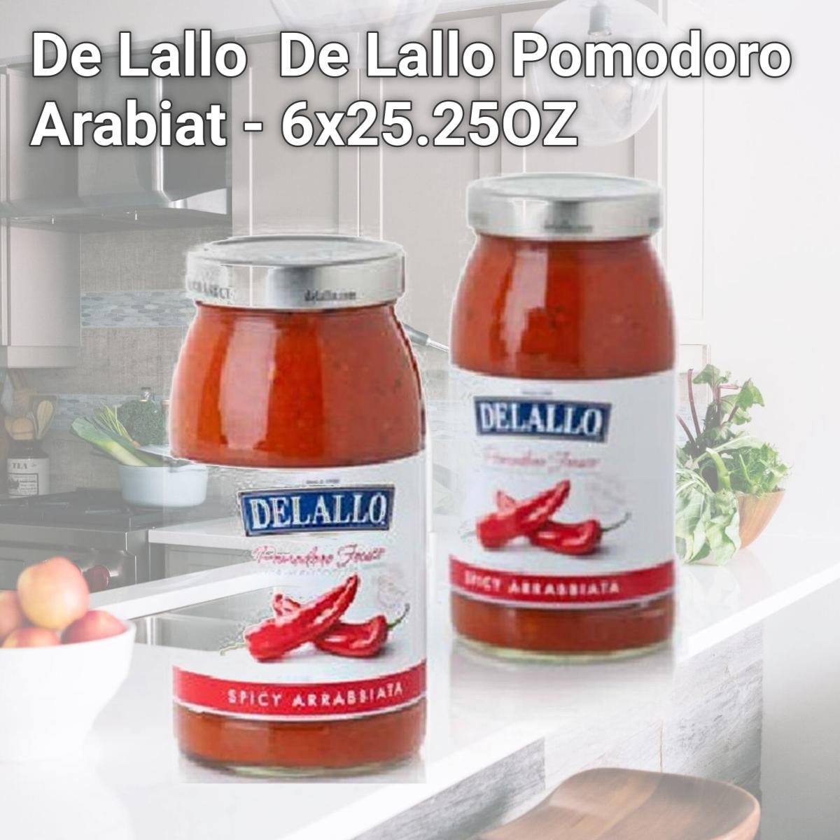 Picture of De Lallo BG11892 De Lallo Pomodoro Arabiat - 6x25.25OZ