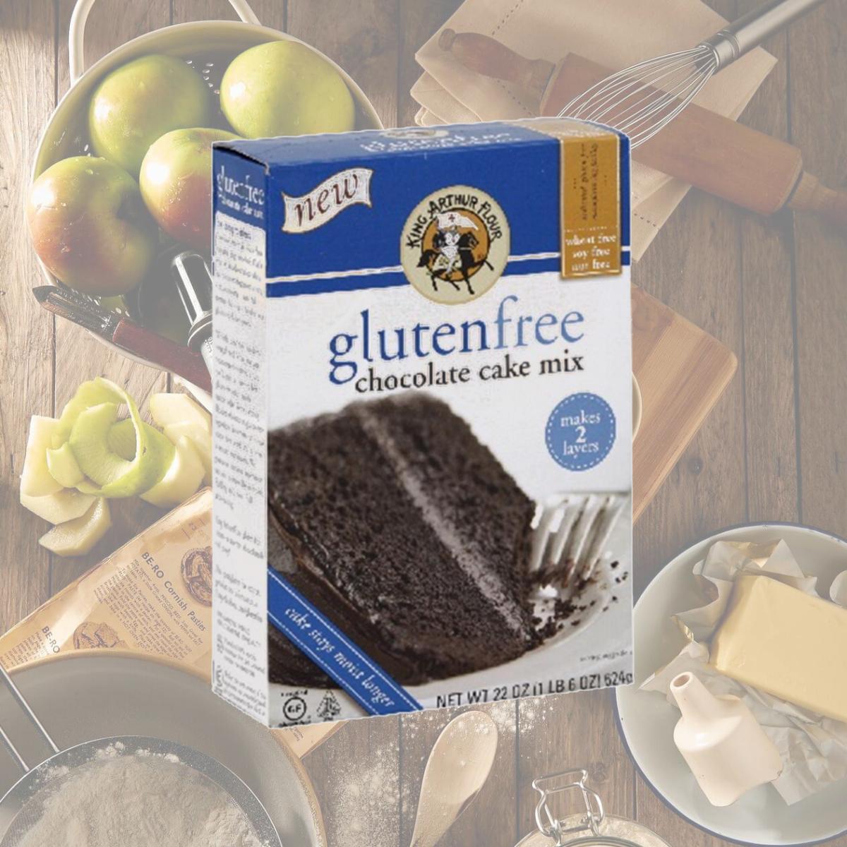Picture of King Arthur Flour BG14858 King Arthur Flour GF Chocolate Cake Mix - 6x22OZ