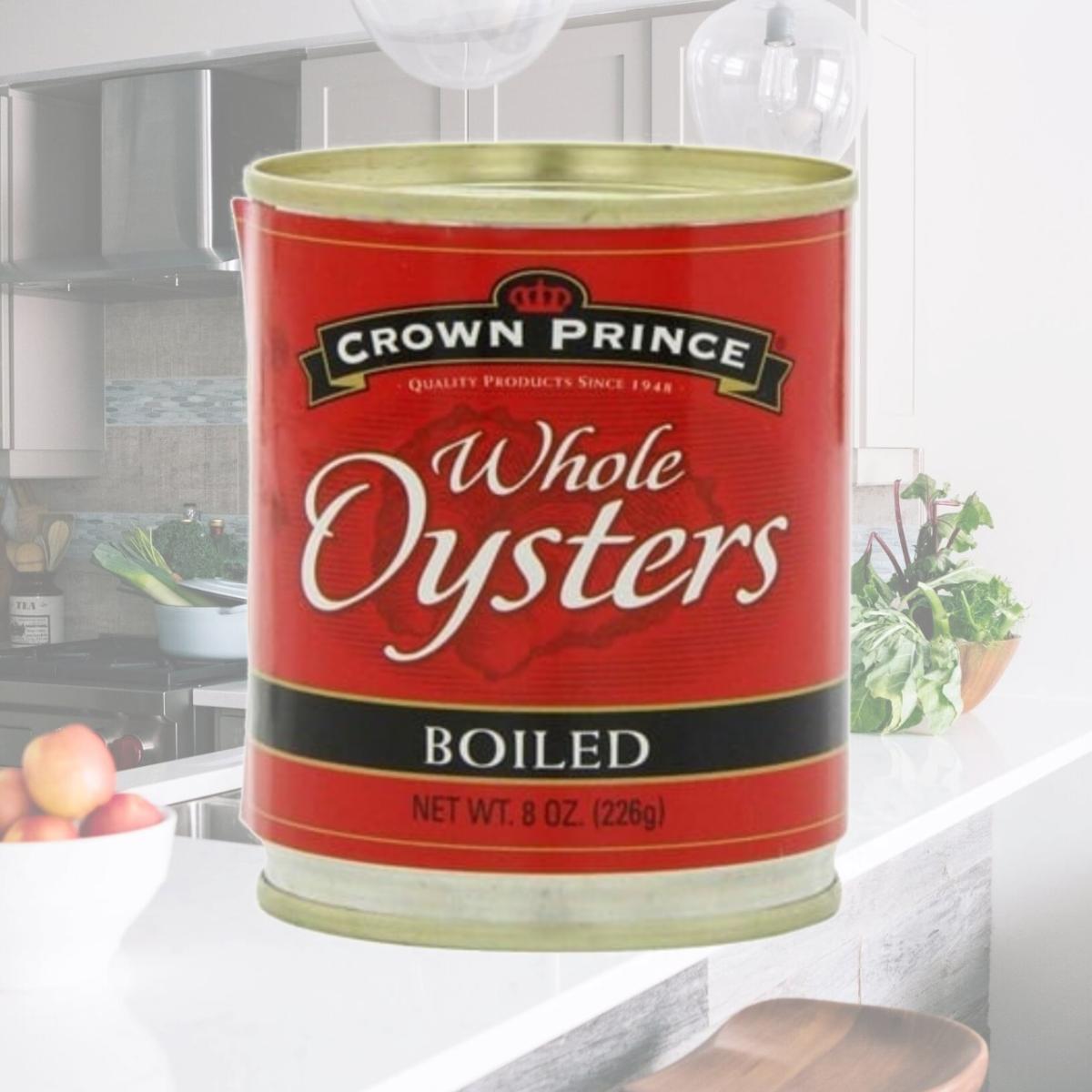 Picture of Crown Prince BG11739 Crown Prince Whole Boiled Oysters - 12x8OZ