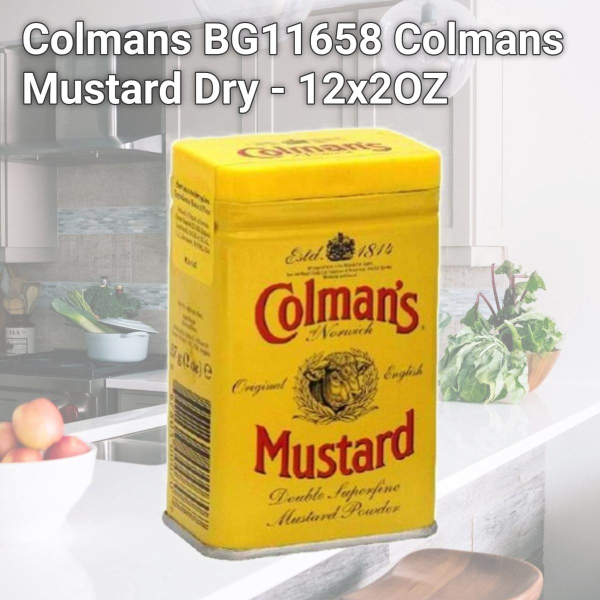Picture of Colmans BG11658 Colmans Mustard Dry - 12x2OZ