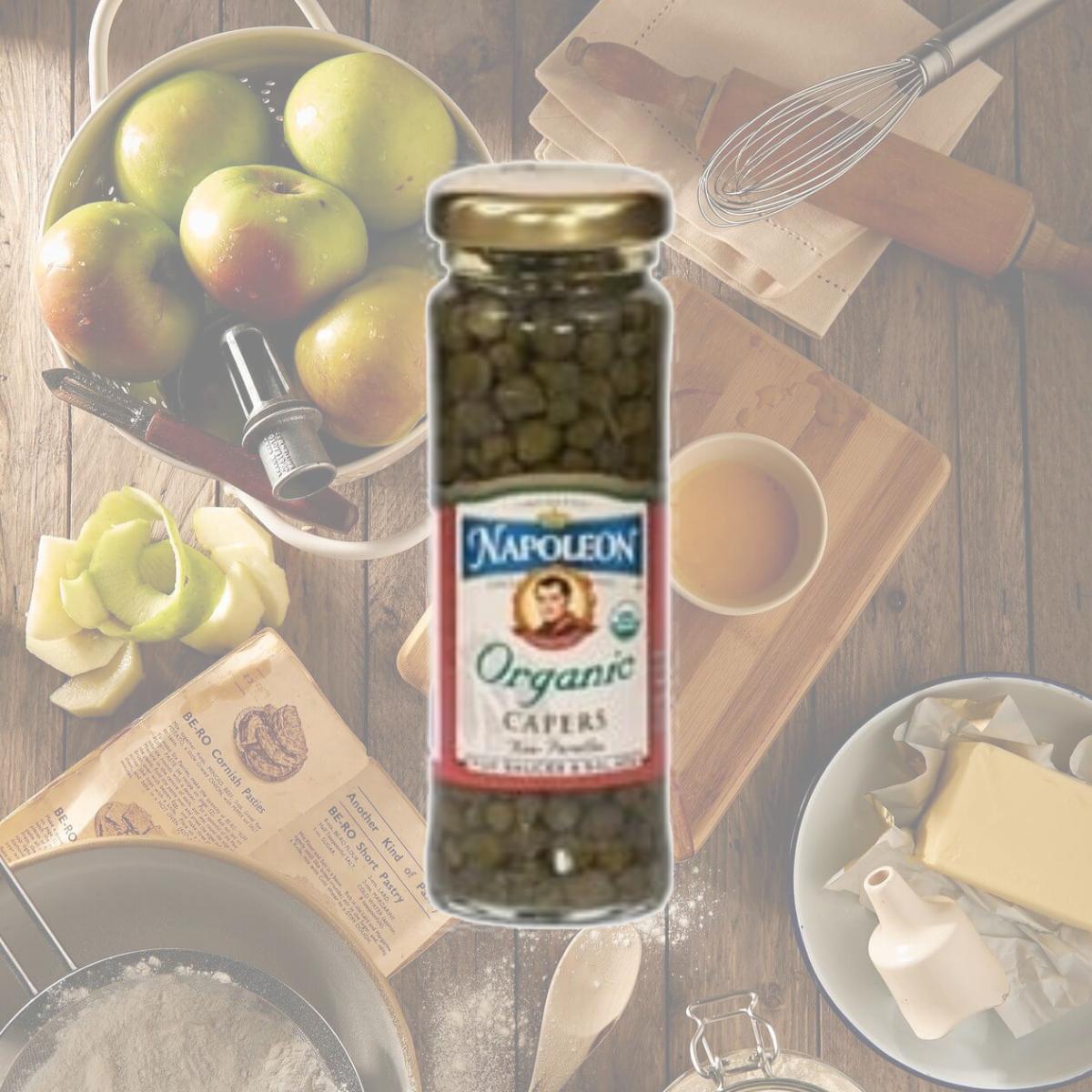 Picture of Napoleon Co. B23108 Napoleon Organic Capers - 12x3.5Oz