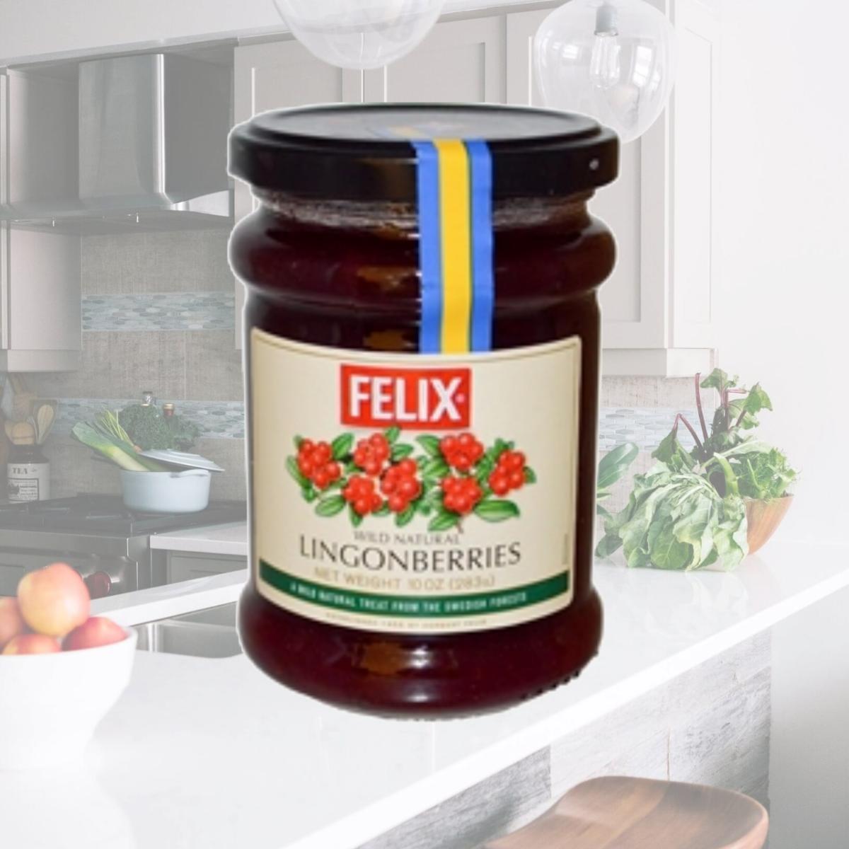 Picture of Felix B14519 Felix Wild Lingonberry Jam - 8x10Oz