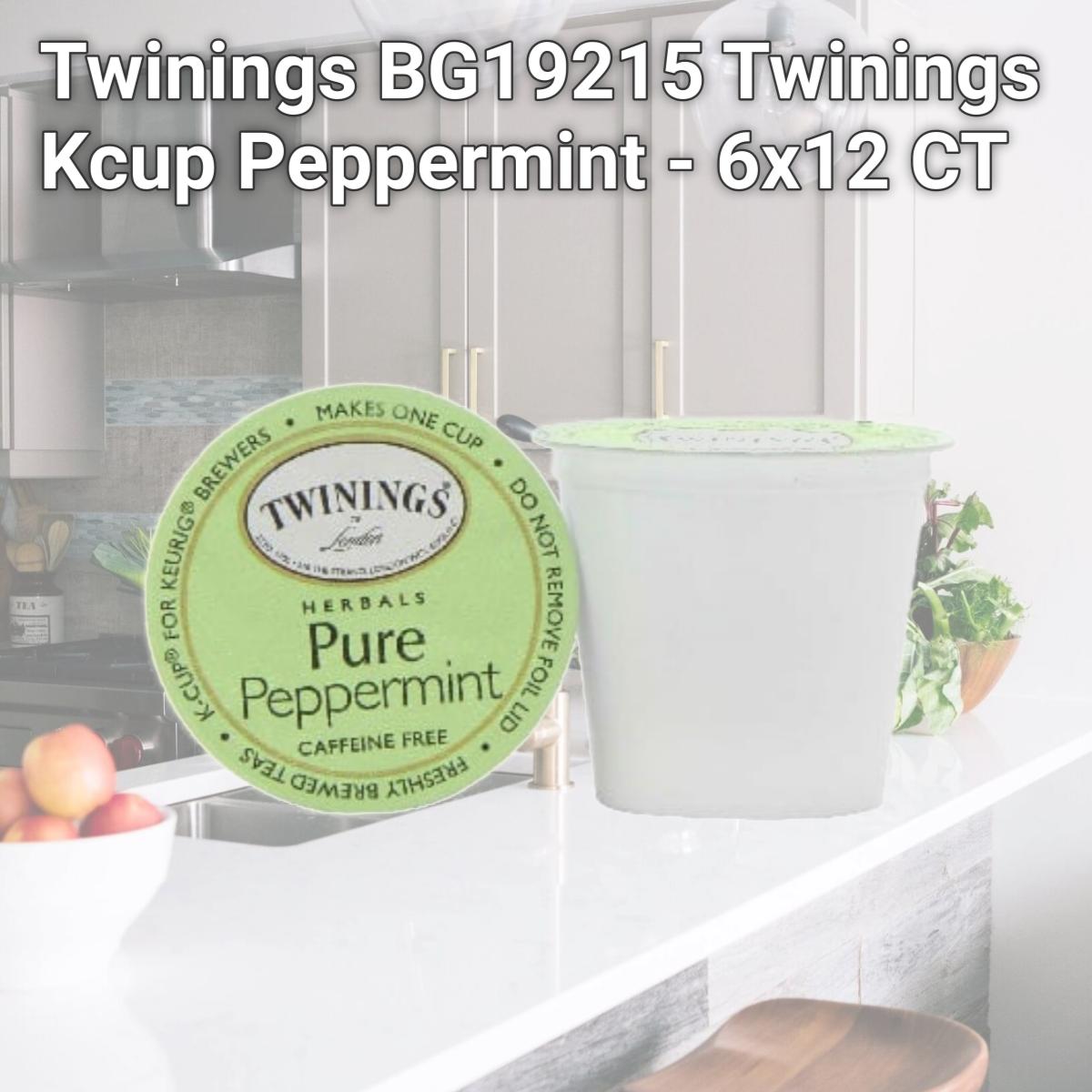 Picture of Twinings BG19215 Twinings Kcup Peppermint - 6x12 CT