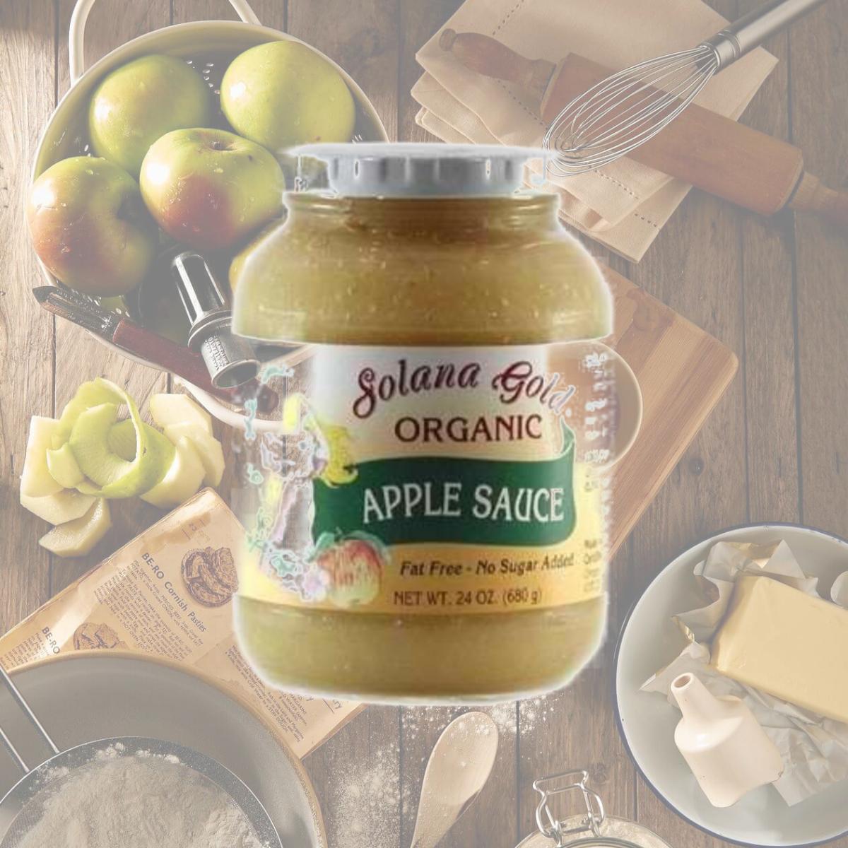 Picture of Solana Gold Organics BG18295 Solana Gold Organics Apple Sauce - 12x24OZ