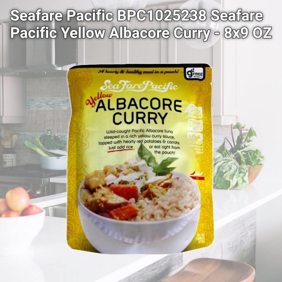 Picture of Seafare Pacific BPC1025238 Seafare Pacific Yellow Albacore Curry - 8x9 OZ