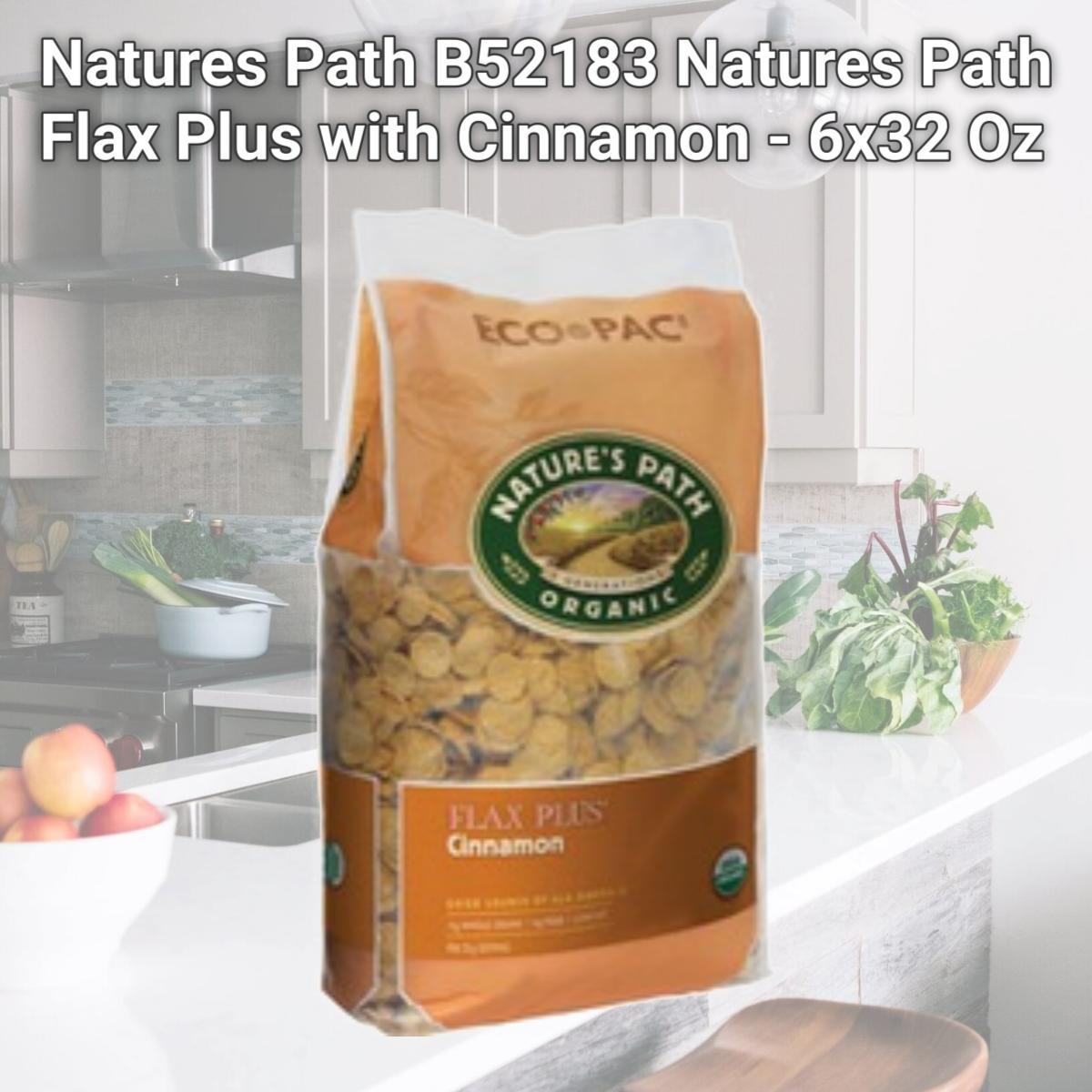 Picture of Natures Path B52183 Natures Path Flax Plus with Cinnamon - 6x32 Oz