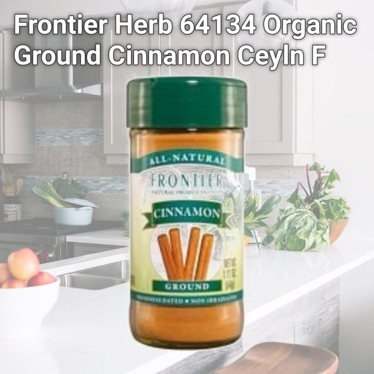 Picture of Frontier Herb 64134 Organic Ground Cinnamon Ceyln F