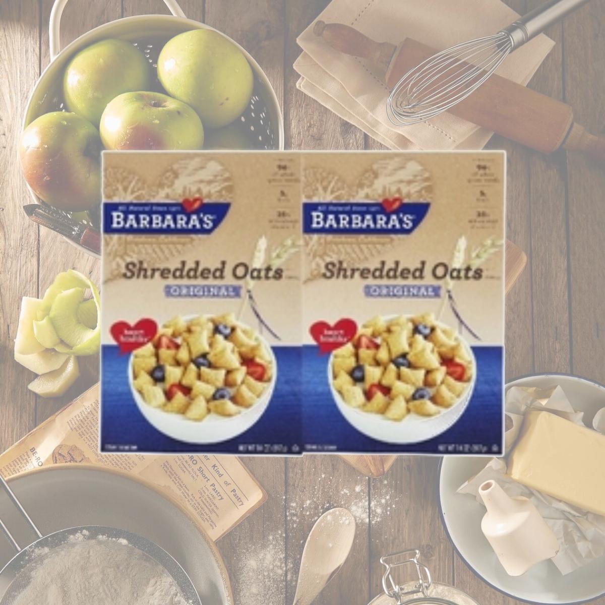 Picture of Barbaras Bakery B52723 Barbaras Bakery Shredded Oats Original - 12x14Oz