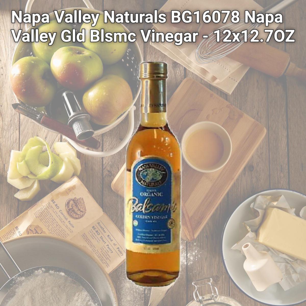 Picture of Napa Valley Naturals BG16078 Napa Valley Gld Blsmc Vinegar - 12x12.7OZ