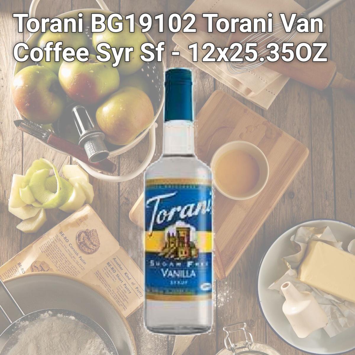 Picture of Torani BG19102 Torani Van Coffee Syr Sf - 12x25.35OZ