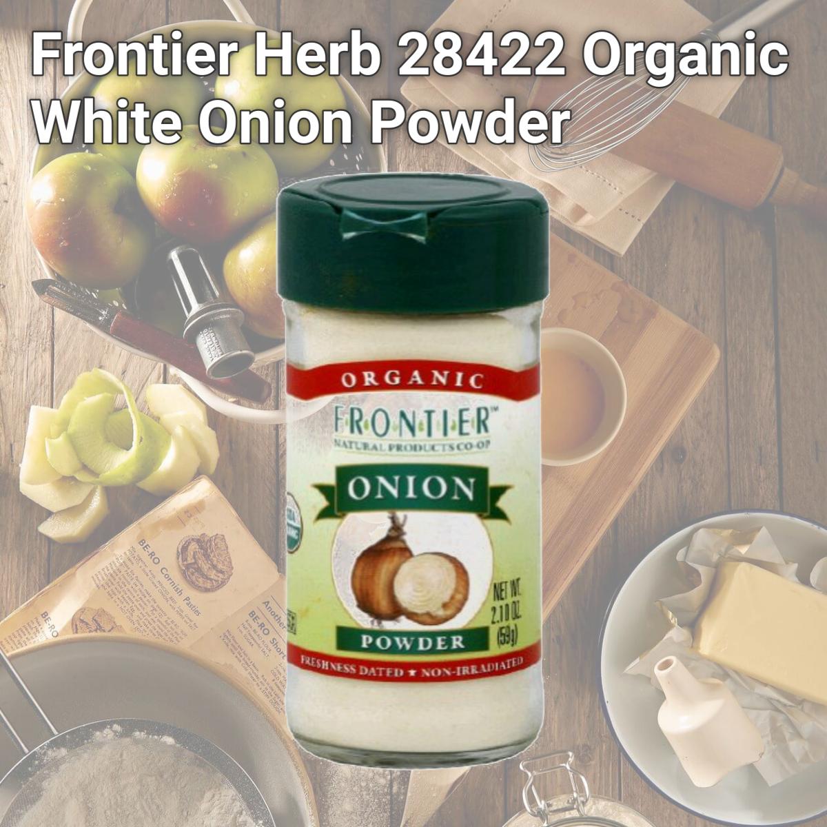 Picture of Frontier Herb 28422 Organic White Onion Powder