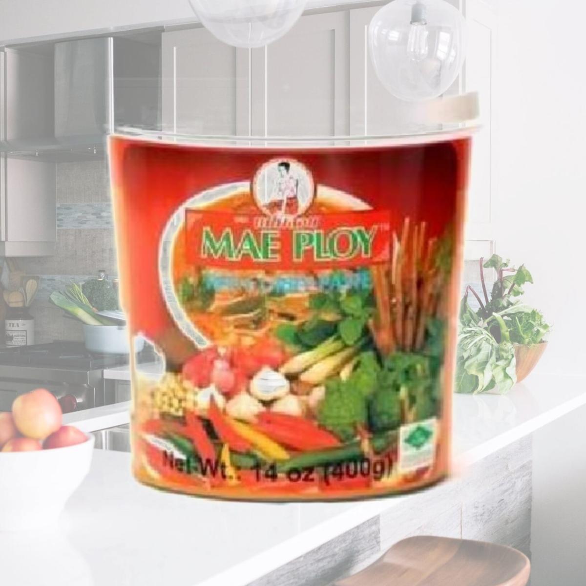 Picture of Mae Ploy BG15444 Mae Ploy Red Curry Paste - 24x14OZ