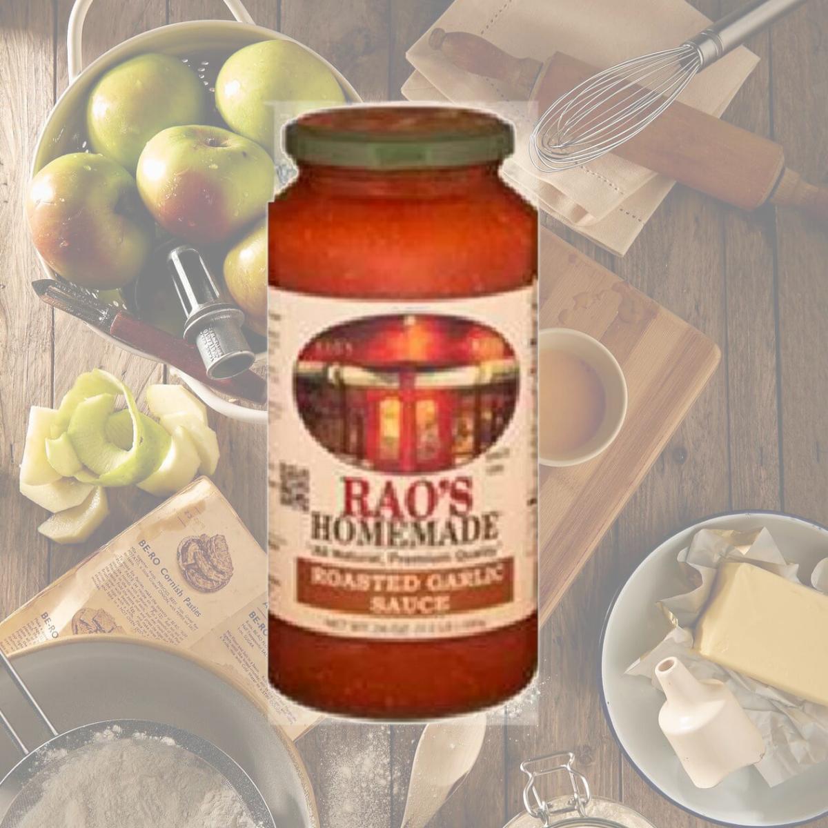 Picture of Raos Homemade BG17539 Raos Homemade Roasted Garlic Sauce - 12x24OZ