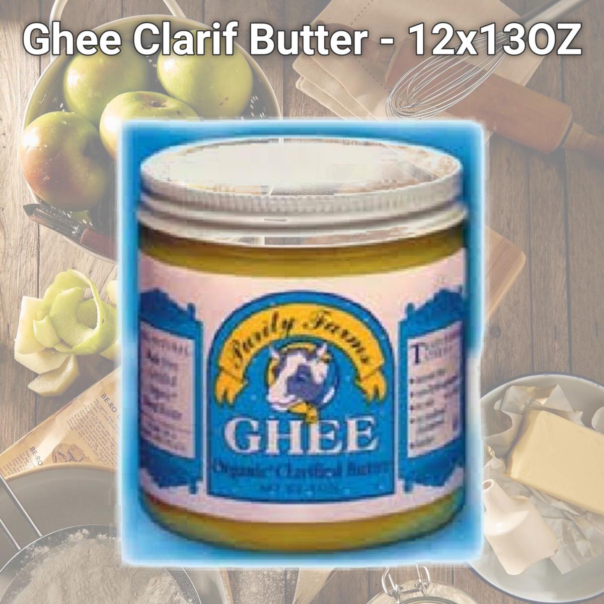 Picture of Purity Farms BG17367 Purity Farms Ghee Clarif Butter - 12x13OZ