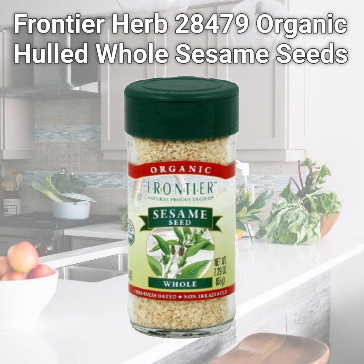 Picture of Frontier Herb 28479 Organic Hulled Whole Sesame Seeds