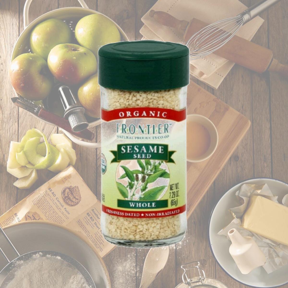 Picture of Frontier Herb 28479 Organic Hulled Whole Sesame Seeds