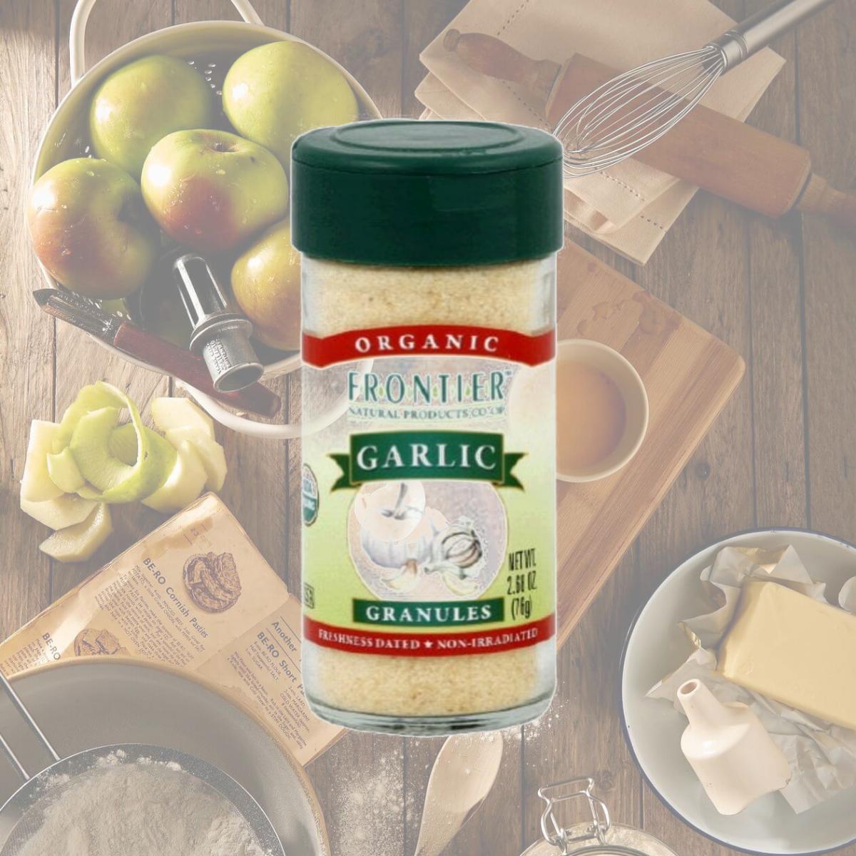 Picture of Frontier Herb 28447 Organic Garlic Granules