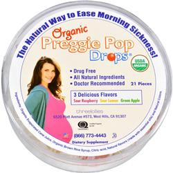 Ecw1730480 Preggie Pop Drops Organic Variety Tub, 21 Count