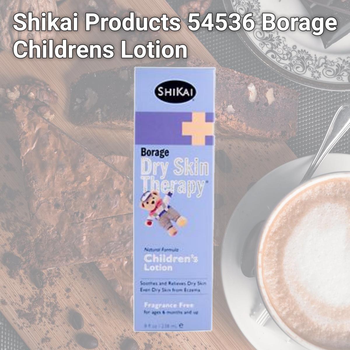 Picture of Shikai Products 54536 Borage Childrens Lotion