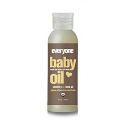 Bwa40040 1 X 4 Oz Baby Unscented Organic Baby Oil