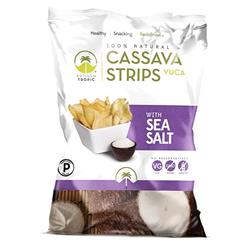 Bwa64199 4.5 Oz Cassava Strips With Sea Salt, Pack Of 12