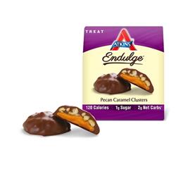 Ecw1583624 5 Oz Endulge Pieces Pecan Caramel Cluster Bar - Pack Of 6