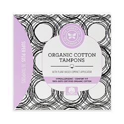 The Honest Bwa11525 Organic Cotton Tampons Super Plus - 16 Count