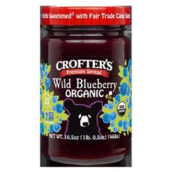 UPC 067275006595 product image for B00179 16.5 oz Organic Wild Blueberry Premium Fruit Spread, Pack of 6 | upcitemdb.com