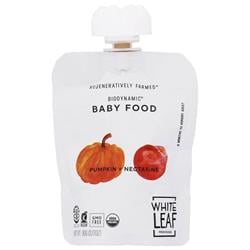 3.17 oz Organic Pumpkin & Nectarine Baby Food, Pack of 6