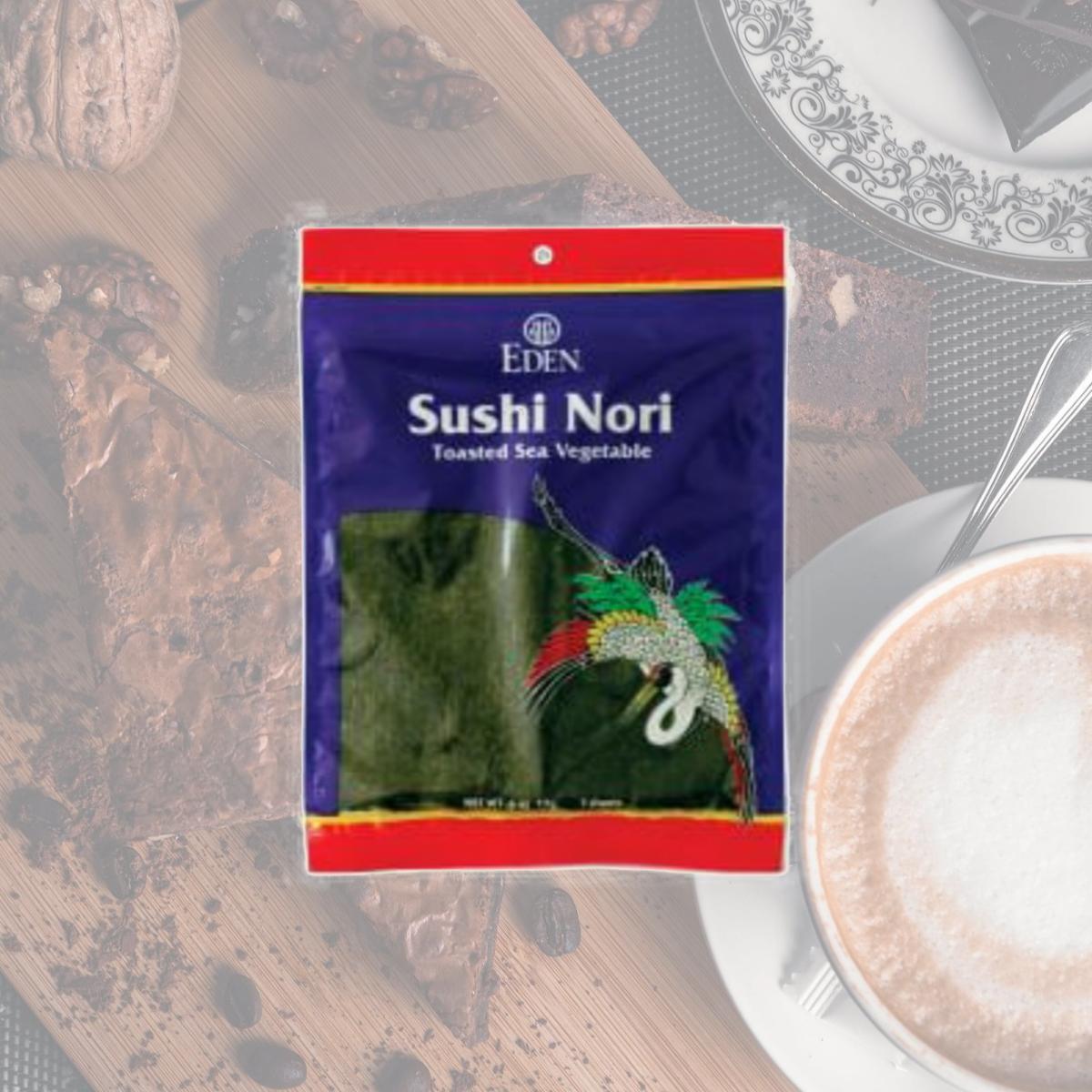 Picture of Eden Foods 65086 0.6oz Sushi Nori Toasted