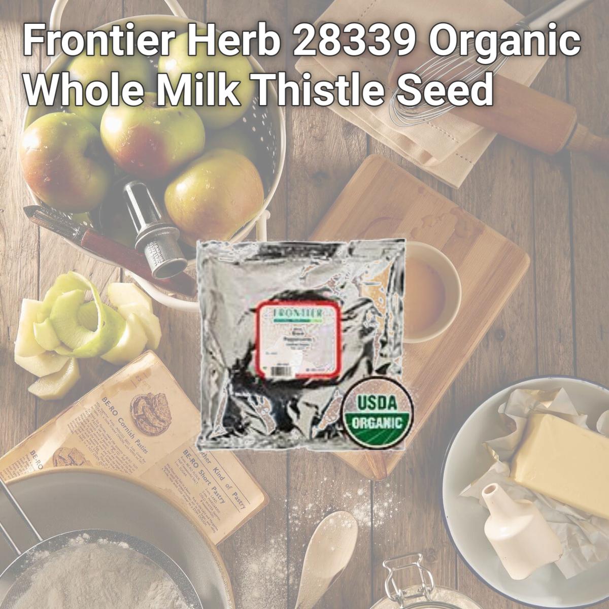 Picture of Frontier Herb 28339 Organic Whole Milk Thistle Seed