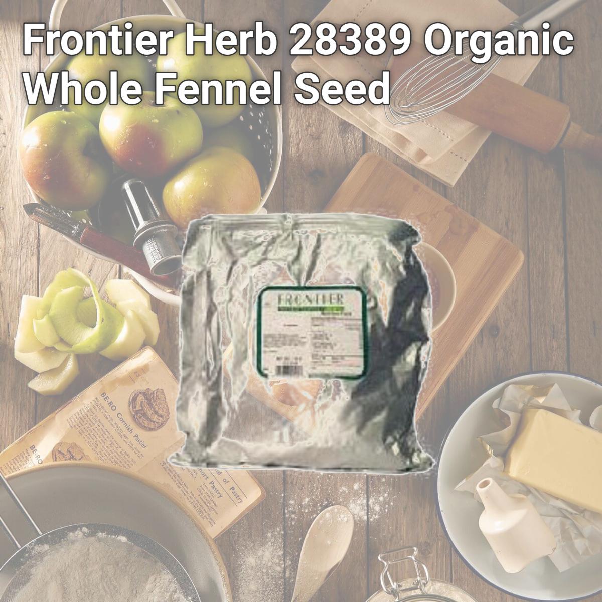 Picture of Frontier Herb 28389 Organic Whole Fennel Seed