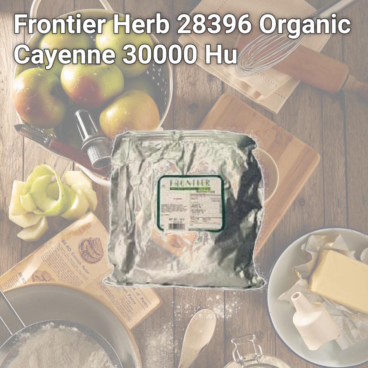 Picture of Frontier Herb 28396 Organic Cayenne 30000 Hu