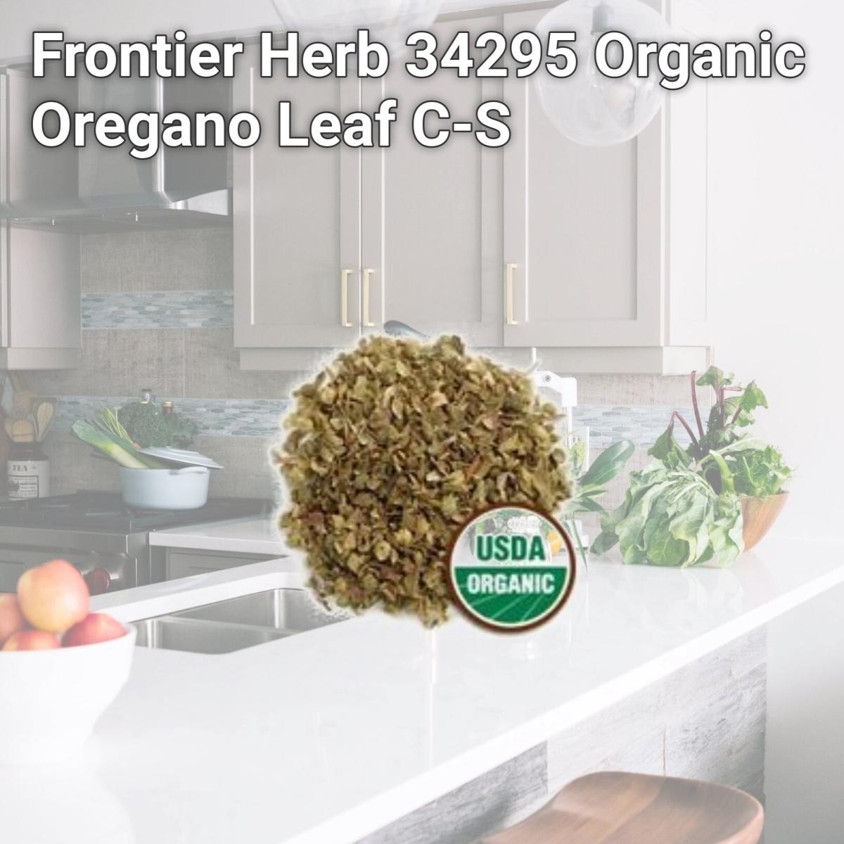Picture of Frontier Herb 34295 Organic Oregano Leaf C-S