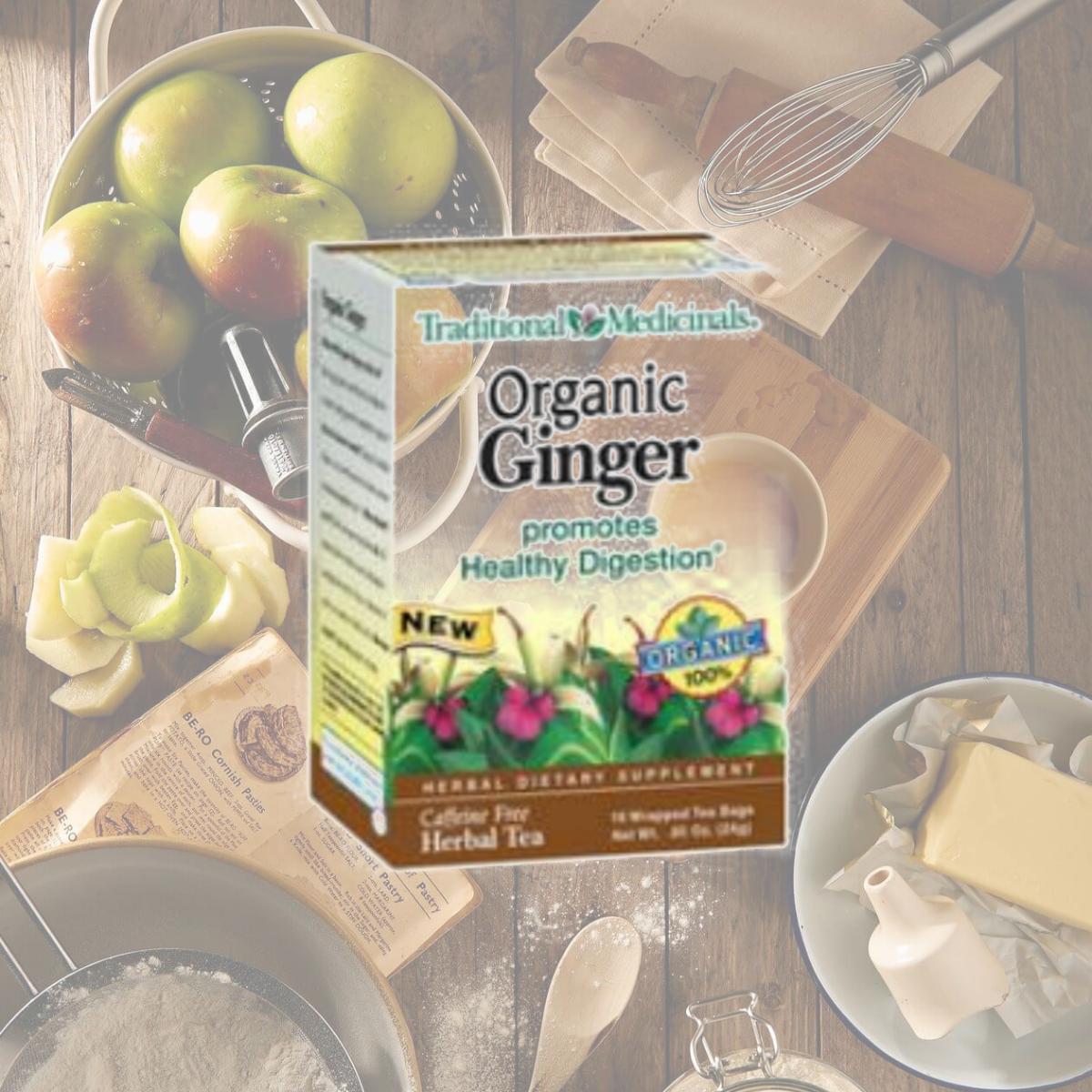 Picture of Traditional Medicinals 29062 Organic Ginger Tea