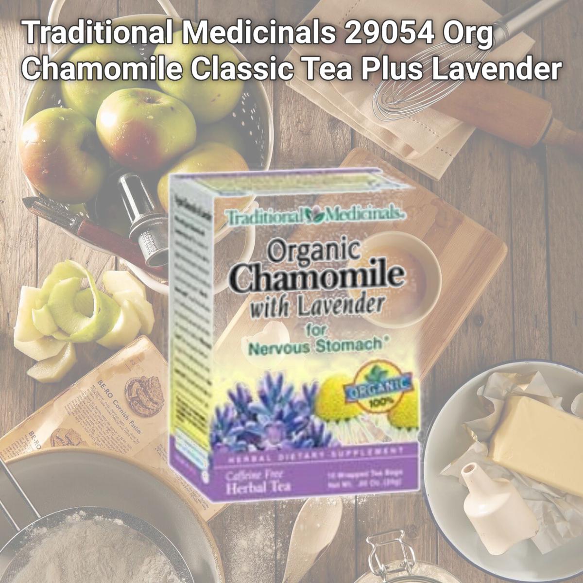 Picture of Traditional Medicinals 29054 Org Chamomile Classic Tea Plus Lavender