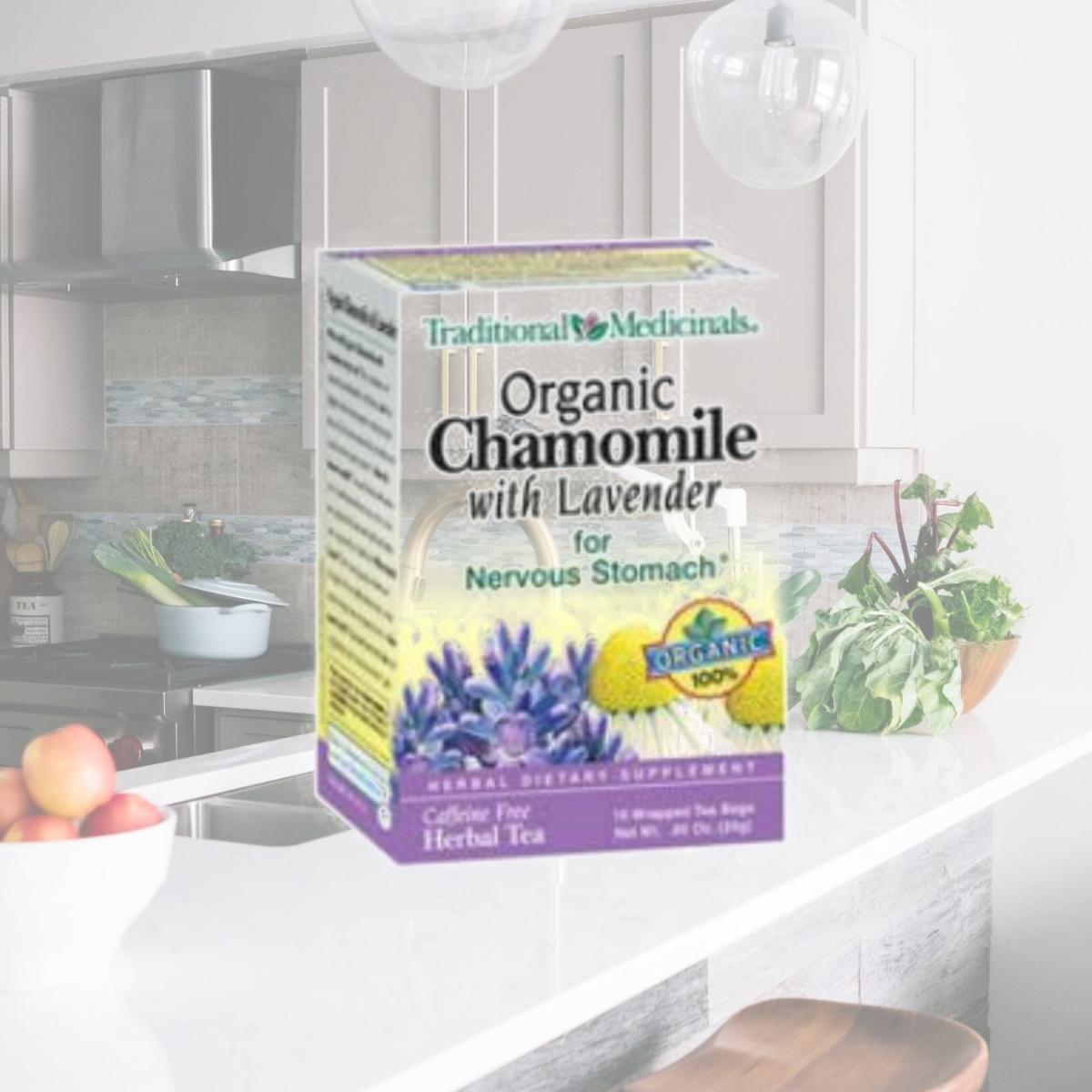 Picture of Traditional Medicinals 29054 Org Chamomile Classic Tea Plus Lavender