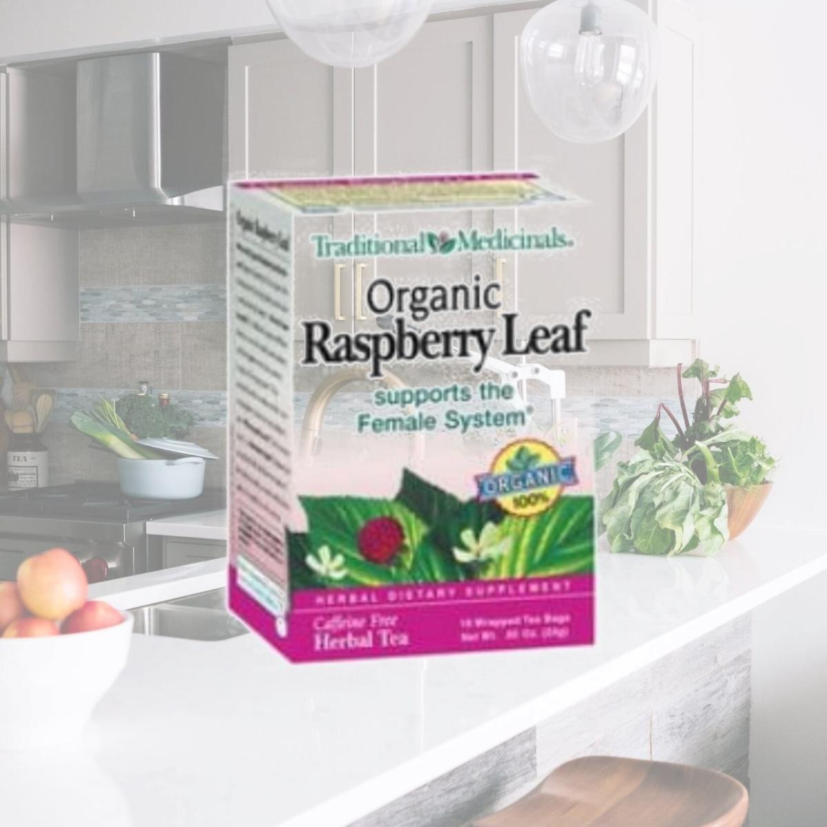 Picture of Traditional Medicinals 29036 Organic Raspberry Leaf Tea