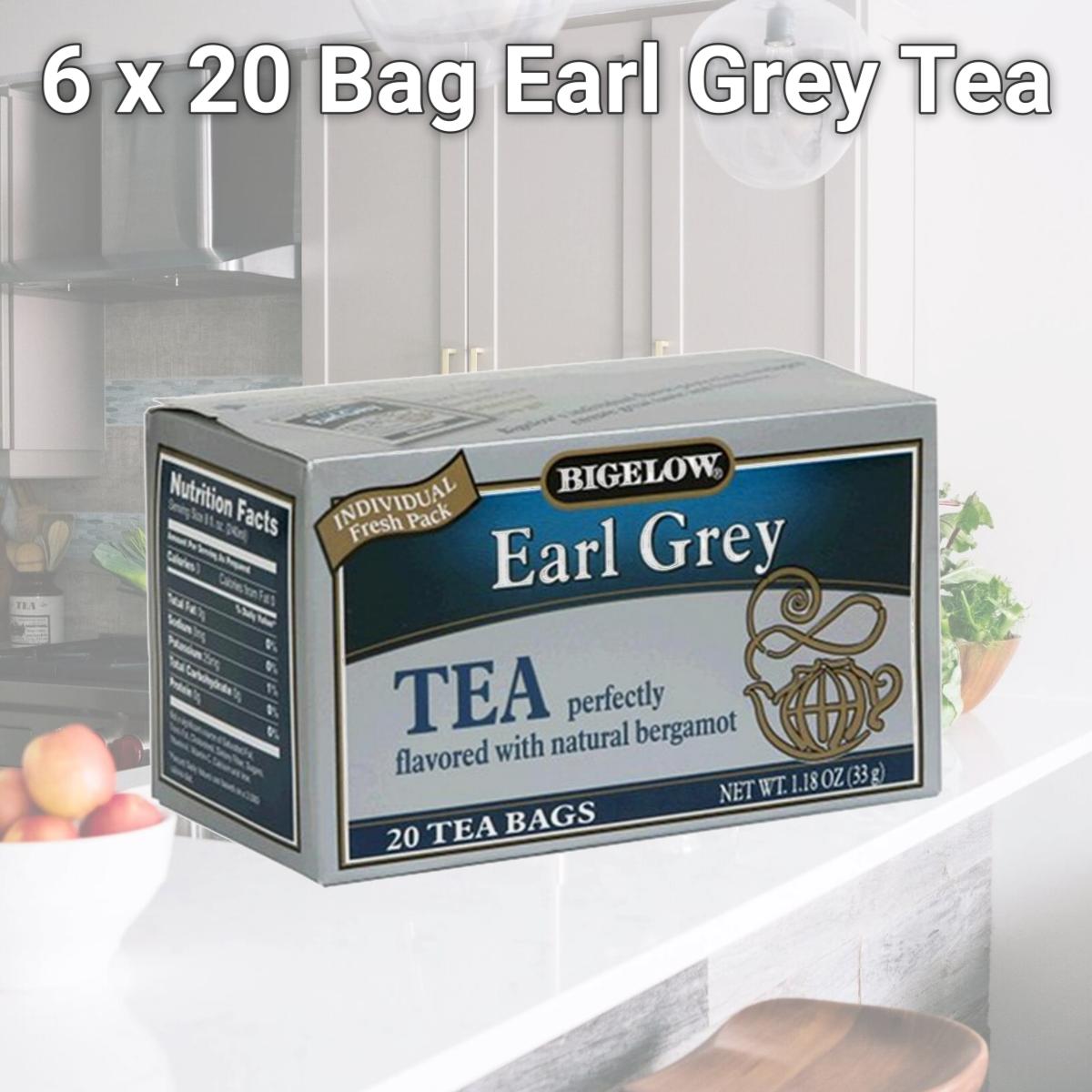 Picture of Bigelow 28232 6 x 20 Bag Earl Grey Tea