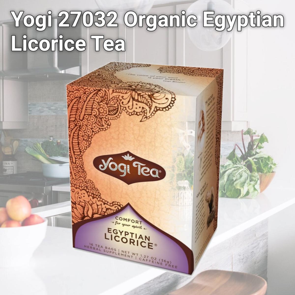Picture of Yogi 27032 Organic Egyptian Licorice Tea