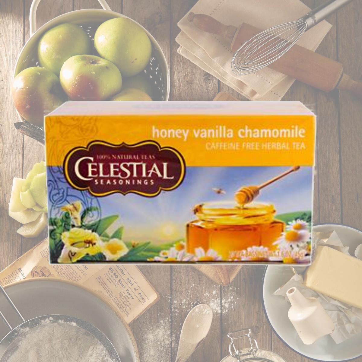 Picture of Celestial Seasonings 63496 Honey Vanilla Chamomile Herb Tea
