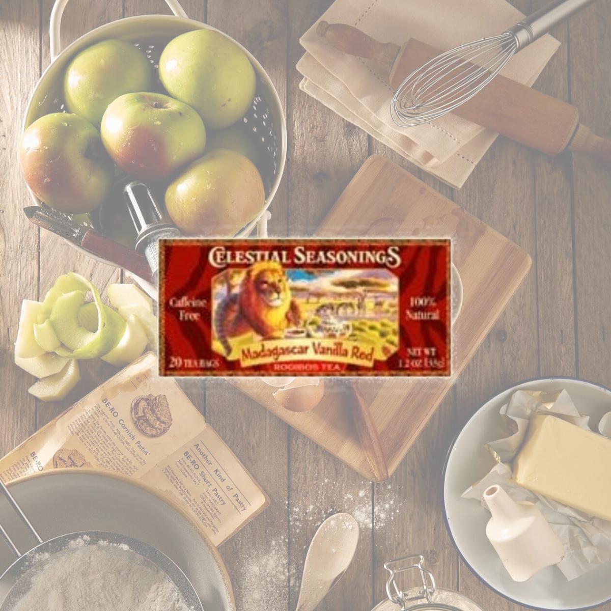 Picture of Celestial Seasonings 29385 Madagascar Vanilla Red Herb Tea