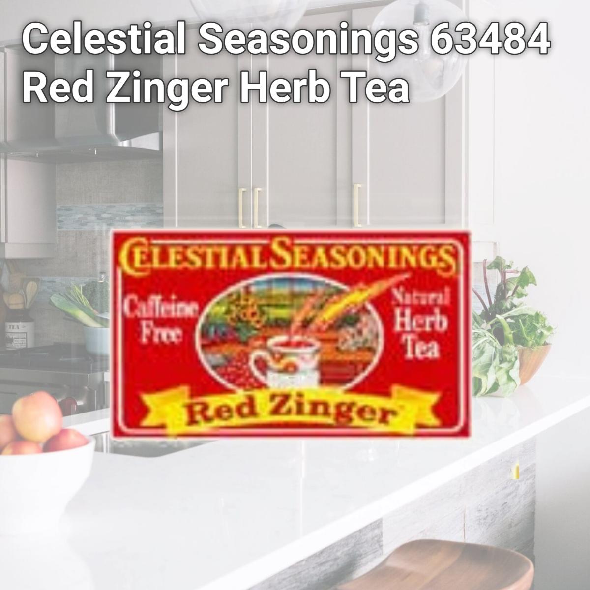 Picture of Celestial Seasonings 63484 Red Zinger Herb Tea